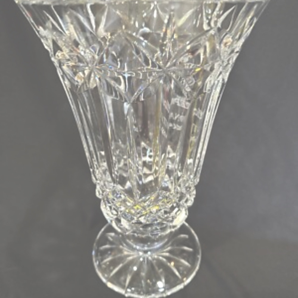 Waterford Crystal Clear Vase very beautiful